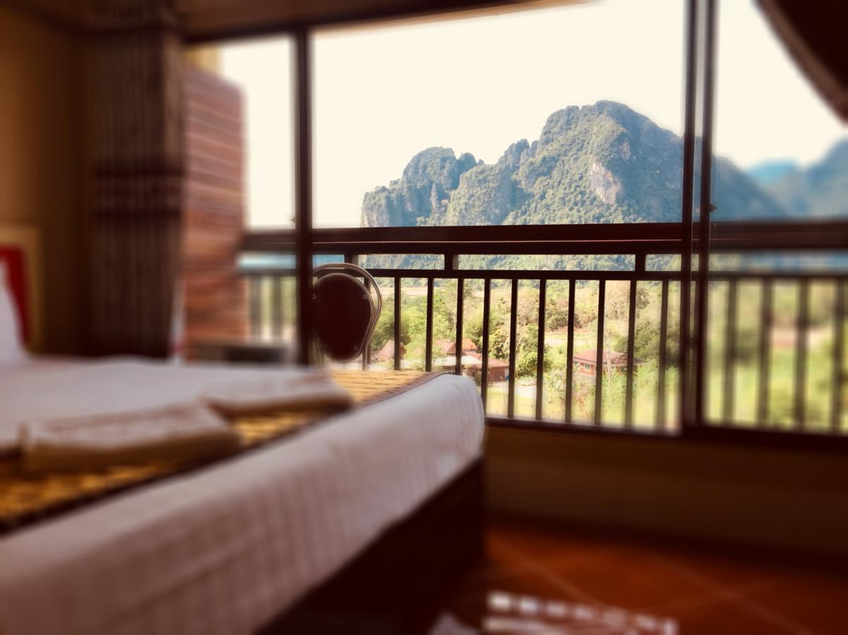 Mountainview Riverside Boutique Hotel Vang Vieng Exterior photo
