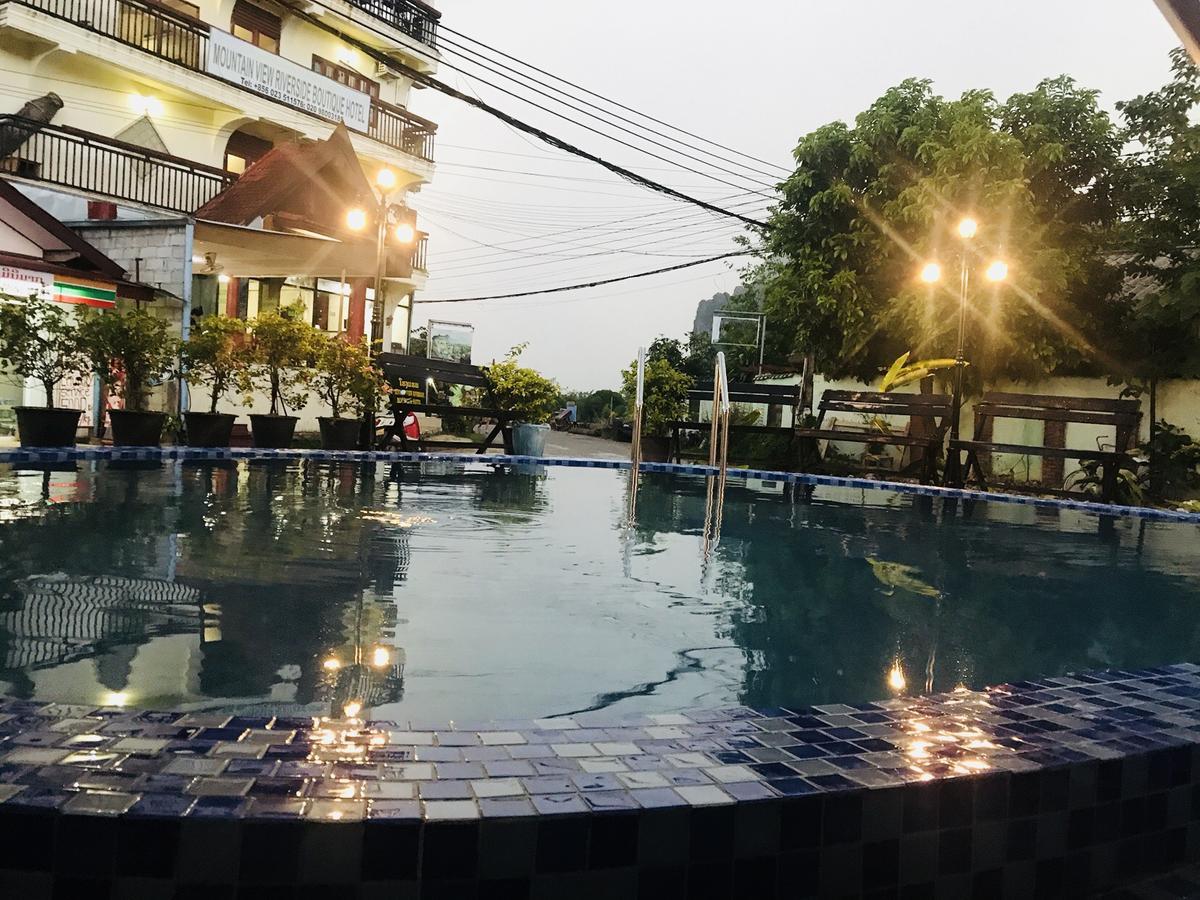 Mountainview Riverside Boutique Hotel Vang Vieng Exterior photo