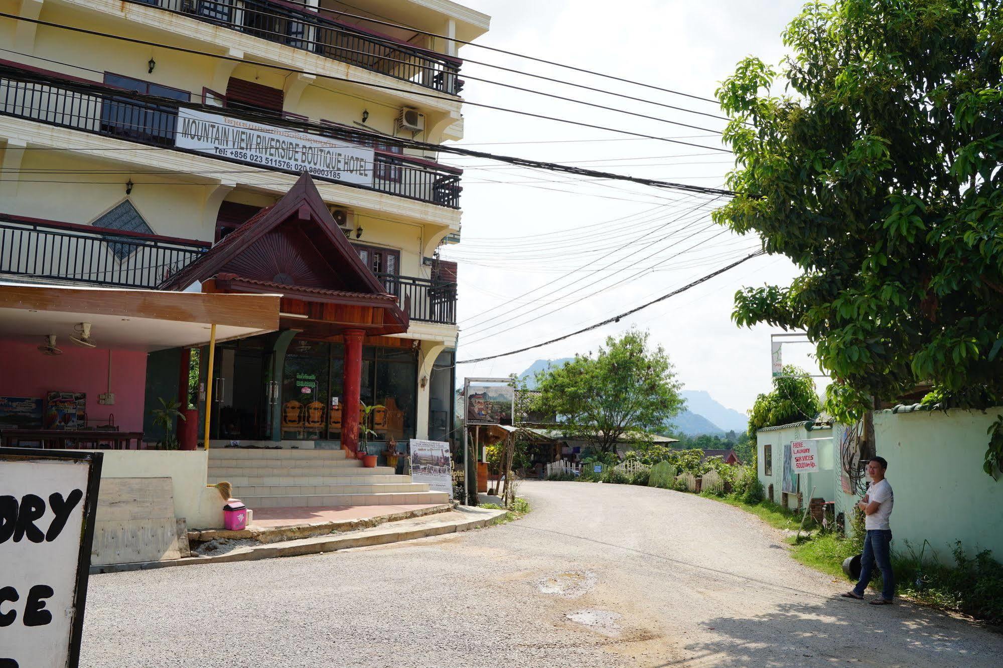Mountainview Riverside Boutique Hotel Vang Vieng Exterior photo